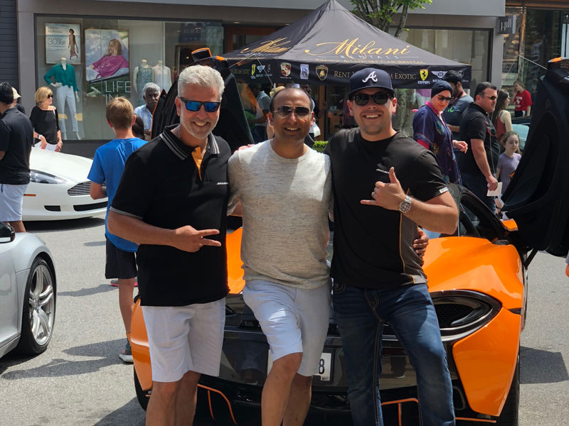 Exotic car collection